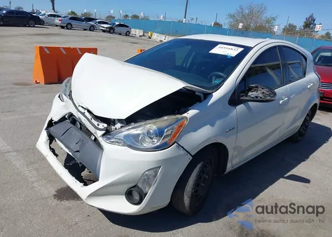 2015 Toyota Prius C Two из США, поврежденный, VIN JTDKDTB38F1096825